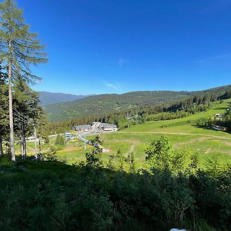 Hundefreundliche Bergwohnung Neben Der Skipiste - Mittelstation Skigebiet Gerlitzen Kanzelhohe Kültér fotó