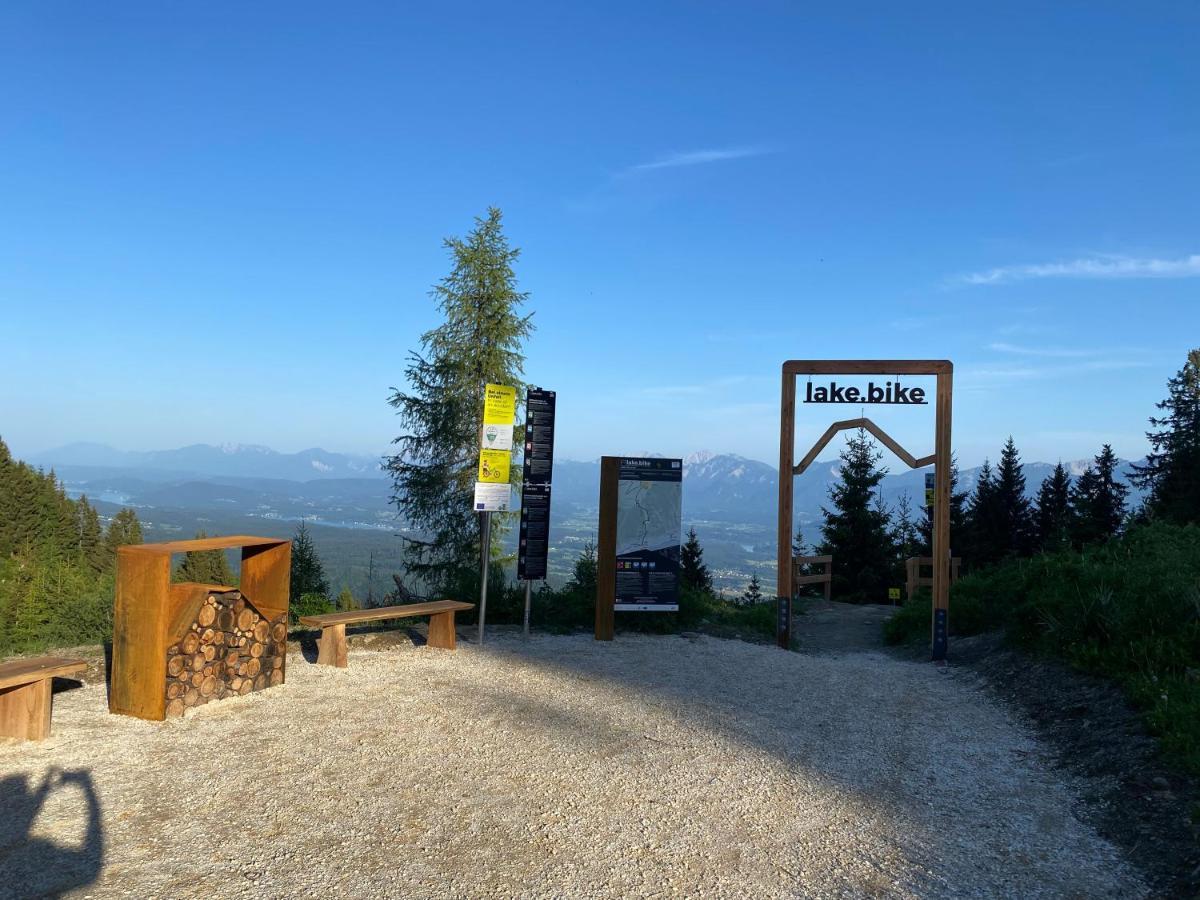 Hundefreundliche Bergwohnung Neben Der Skipiste - Mittelstation Skigebiet Gerlitzen Kanzelhohe Kültér fotó