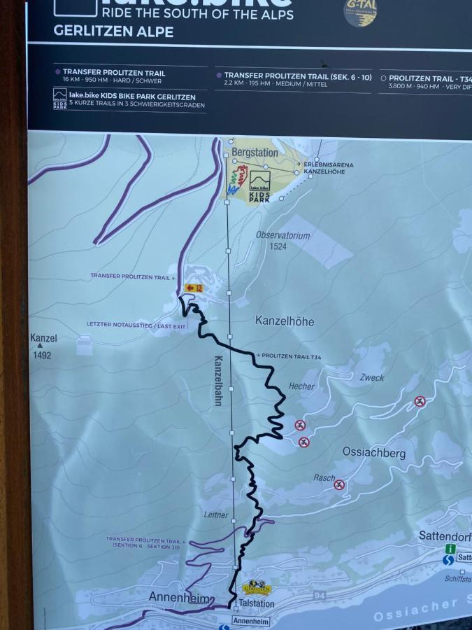 Hundefreundliche Bergwohnung Neben Der Skipiste - Mittelstation Skigebiet Gerlitzen Kanzelhohe Kültér fotó